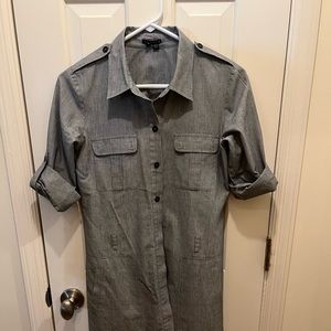 Theory denim shirt dress